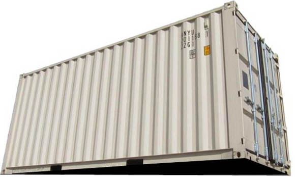 A standard 20' container that can be delivered to Pensacola FL