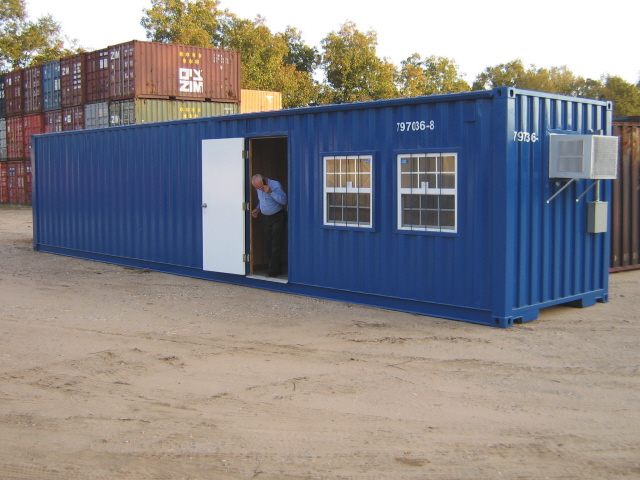 One of our office containers in Pensacola FL